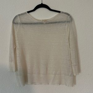 Eileen fisher sheer sweater